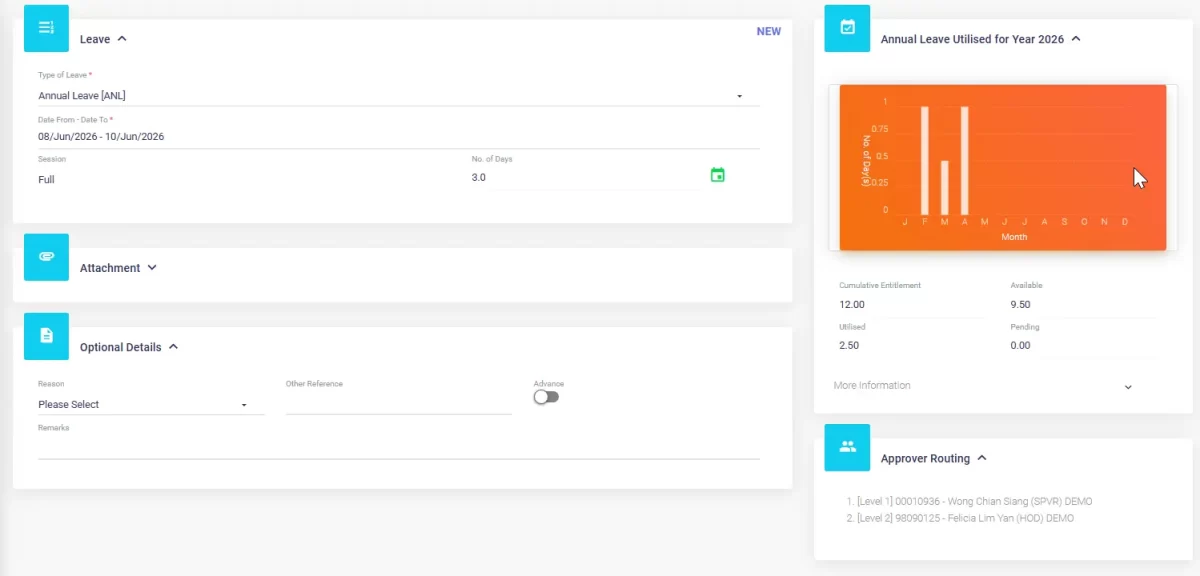 3B5.Employee Self Service-eLeave